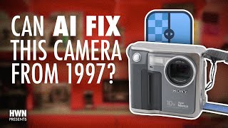 Can AI Fix This Camera • Sony Mavica MVC-FD7 and Upscayl Review
