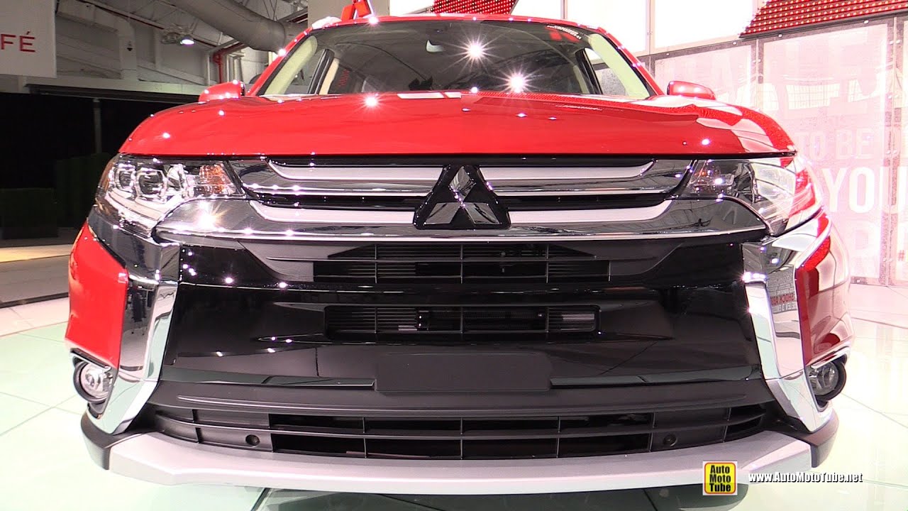 2016 Mitsubishi Outlander GT - Exterior and Interior Walkaround - Debut at 2015 New York Auto Show