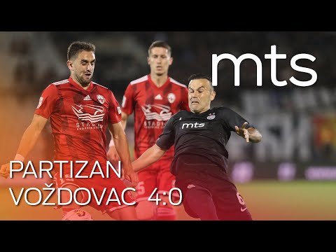 FK Partizan - FK Voždovac 4:0, LLT SLS 3. kolo sezona 2021/22