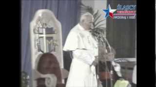 Jan Paweł II w Teksasie wśród Ślązaków w San Antonio
