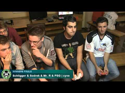 SUU2 - Schligger + Sodrek Vs. LLL.Mr.R + PSG | cyve - Winners Finals - Smash 4 Doubles