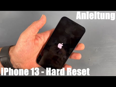 Apple iPhone 13 (2021) Hard Reset (Reboot) in case of function loss or malfunctions Instructions