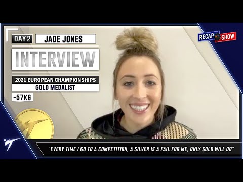 JADE JONES POST COMPETITION INTERVIEW FROM 2021 EUROPEAN CHAMPIONSHIPS