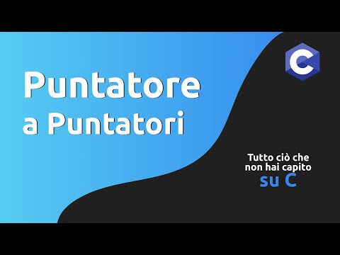 Puntatori a Puntatori in C