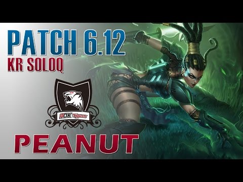 ROX Peanut - Nidalee Jungle - KR LOL Challenger 911LP