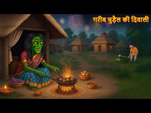 Gareeb Chudail Ki Diwali |  गरीब चुड़ैल की  दिवाली |  Diwali Stories |  Hindi Kahaniya |  Horror Stories