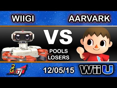 2GGT: Fatality Saga – PC | WiiGi (ROB) Vs. SOL | Aardvark (Diddy Kong) Pools - Smash Wii U