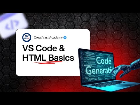 Vs Code Setup Html Basics Explained Block Inline Elements Mobile Pc