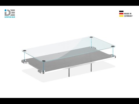 IDE-System heated build plate for Makerbot Replicator 2 & 2X