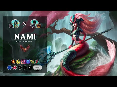 Nami Support vs Karma - EUW Grandmaster Patch 12.16