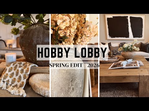 HOBBY LOBBY SPRING SHOP WITH E || 2026 || WHAT IS NEW FOR HOBBY LOBBY?