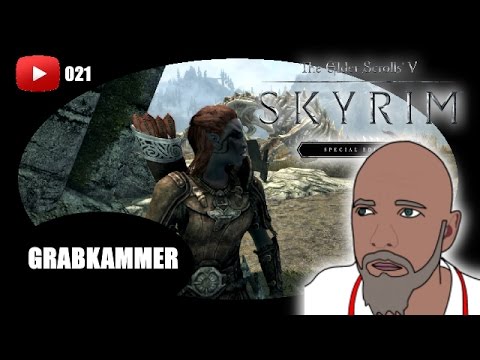GRABKAMMER ✿ Skyrim Special Edition ✿ 021 ✿ Let's Play German Deutsch Walkthrough Facecam
