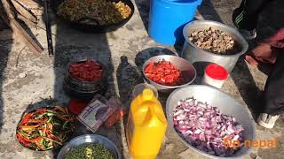 preview picture of video 'Cooking making || Nepali spicy achar '