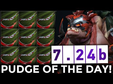 OMG THIS PUDGE SAVE EVERYTHING!! PUDGE OF THE DAY!!! 7.24b COMEBACK | GENIUS PUDGE