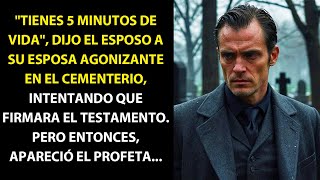 "TIENES 5 MINUTOS DE VIDA", DIJO EL ESPOSO A SU ESPOSA...AGONIZANTE EN EL CEMENTERIO PERO PROFETA...