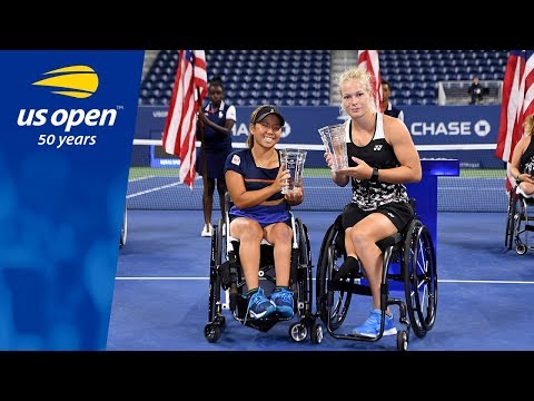 Womens Wheelchair Doubles Championship Point Thriller