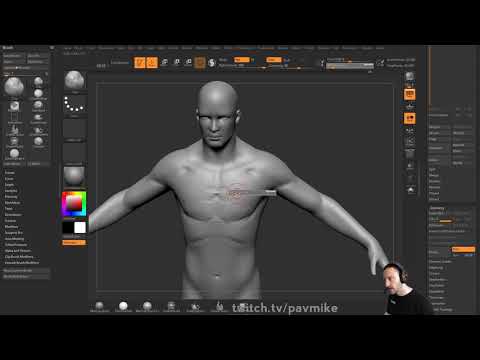023 ZBrush Organic Sculpting Anatomy Refine