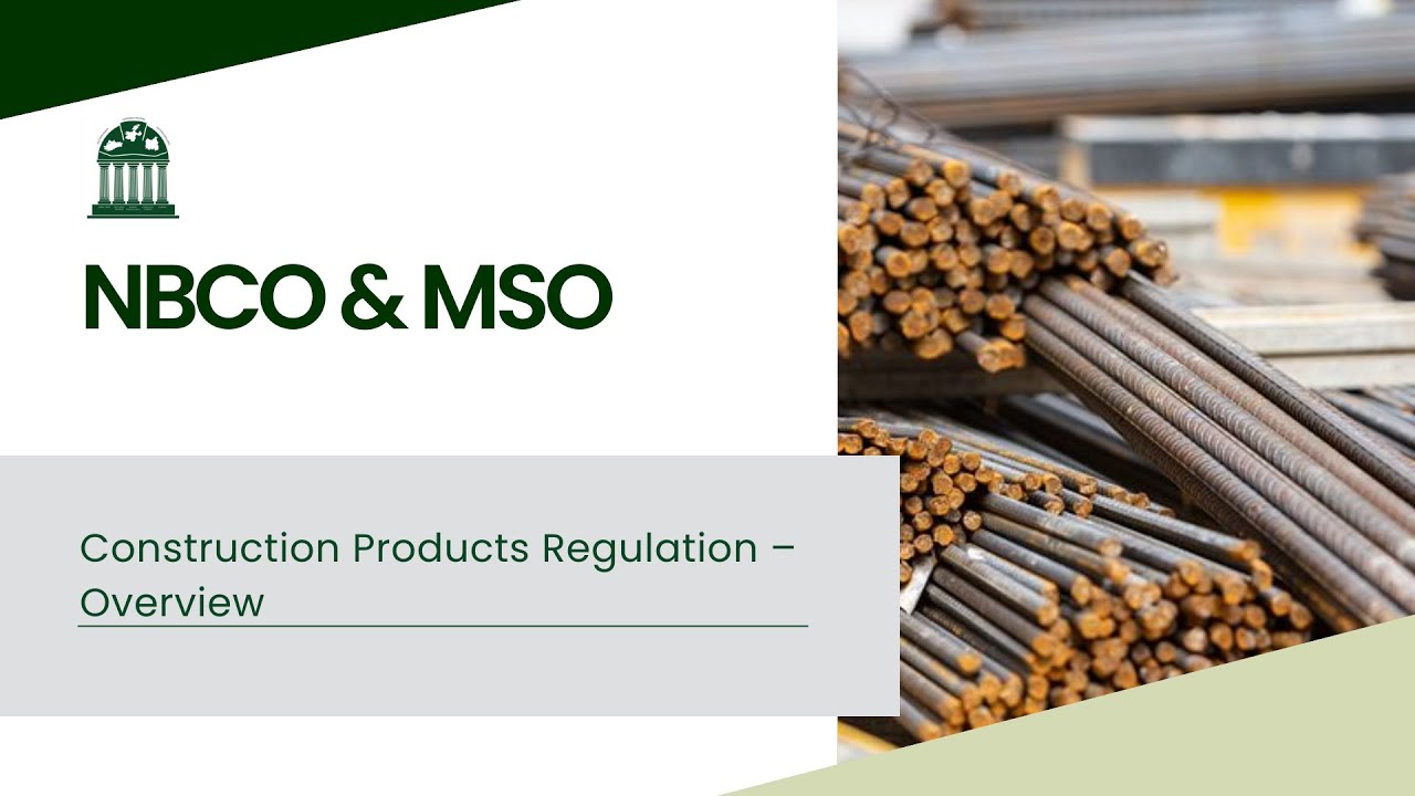 Construction Products Regulation – Overview