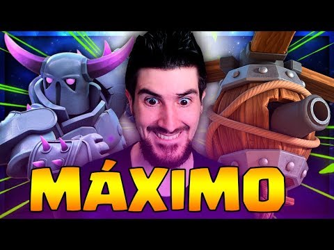 MAXIMIZANDO UM DECK NO CLASH ROYALE! PEKKA E MÁQUINA VOADORA