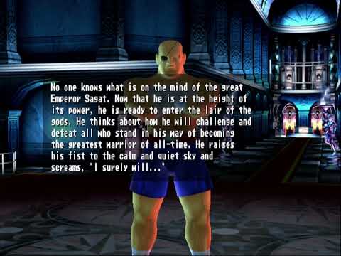Street Fighter EX3 - Sagat Ending