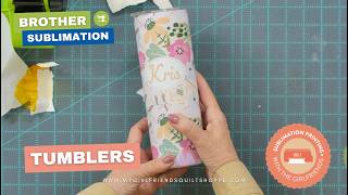Sublimation Made Simple: Custom Tumblers | Full Wrap Tutorial + Personalization