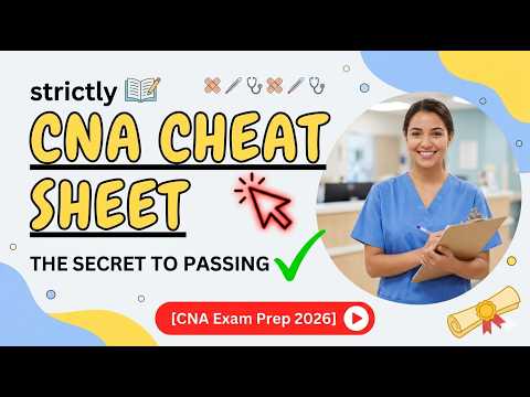 Printable Cna Cheat Sheet