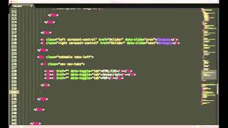 Twitter Bootstrap Tutorials - Tab Nav Content - Lesson 2 - Creating a Homepage