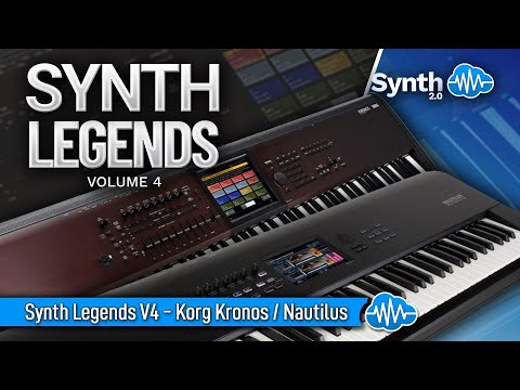 SLG004 - Synth Legends V4 - Korg Nautilus Series ( 34 presets ) - Video Preview 1