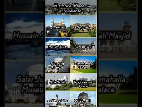 Historical Places in Hyderabad #tourism #tour #tourist