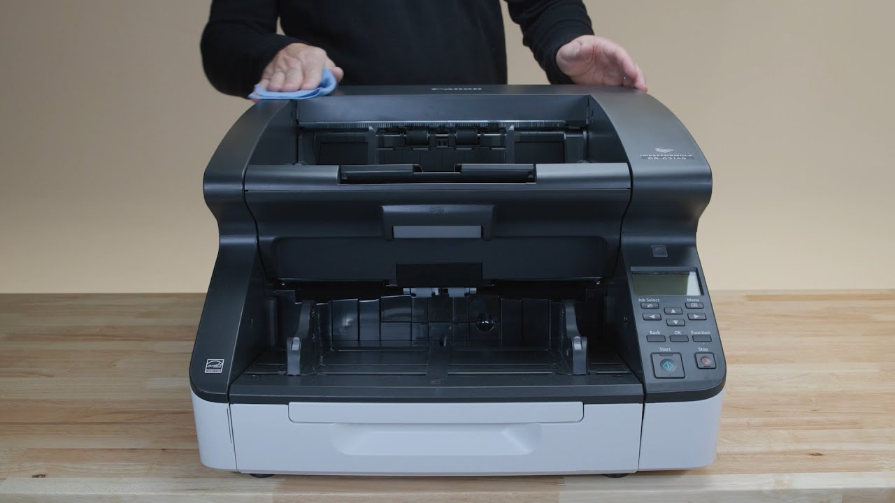 Canon imageFORMULA DR-G2 Series - DR-G2090, DR-G2110, DR-G2140 Document Scanner Maintenance