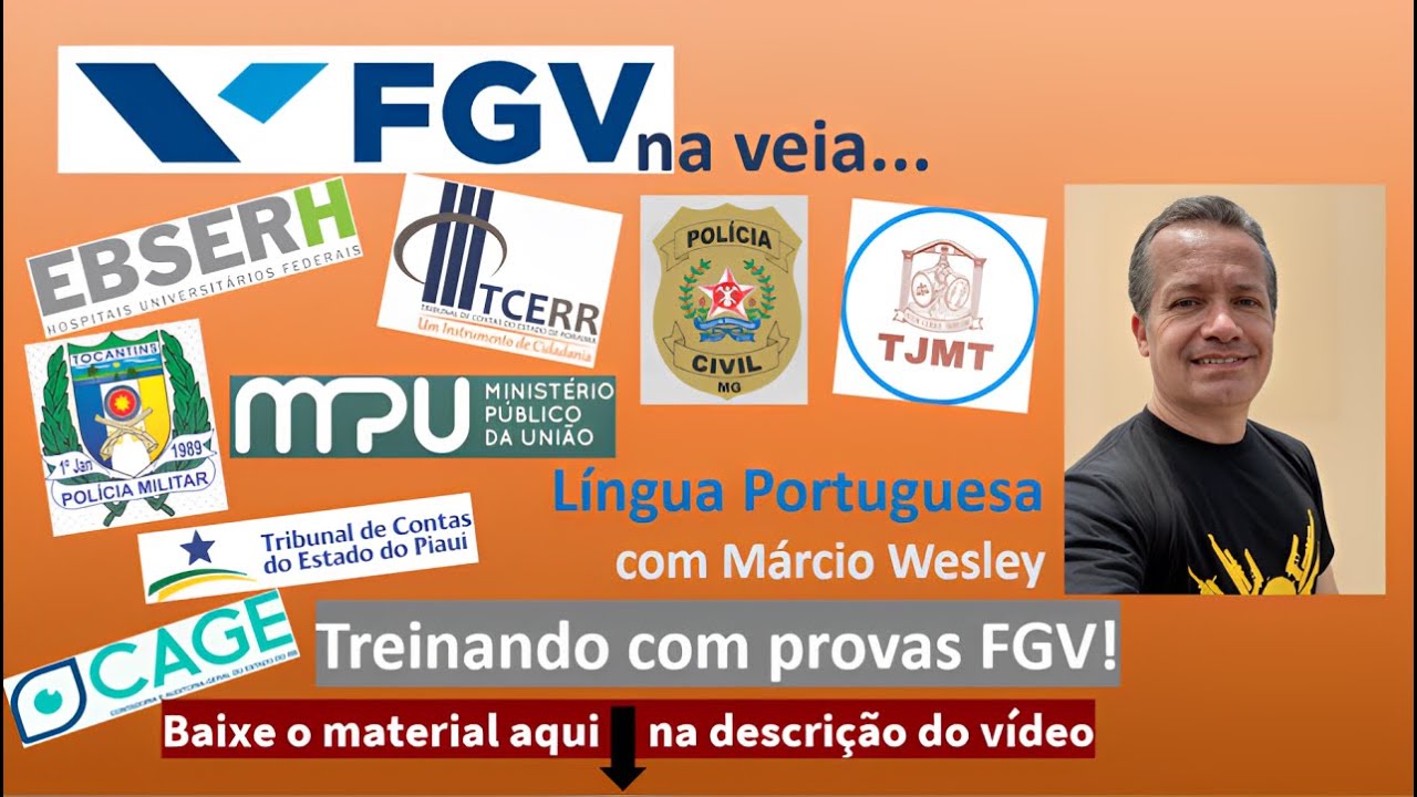 FGV na VEIA - Treinando Português em provas