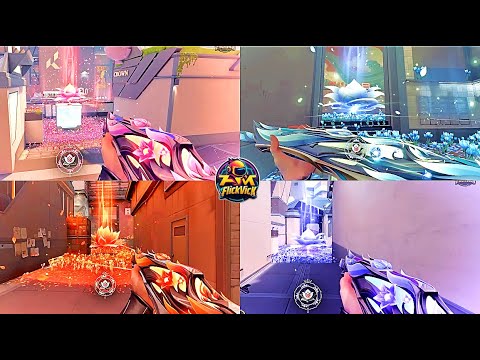 VALORANT Mystbloom 2.0 Vandal Skin Bundle In Game Showcase | Vandal Skin