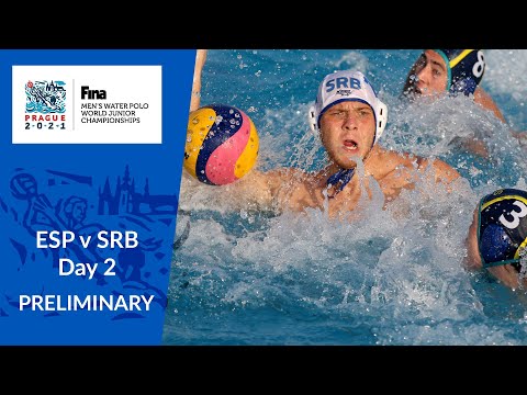 Re-LIVE | ESP v SRB - Day 2 - FINA World Men's Junior Water Polo Championships 2021