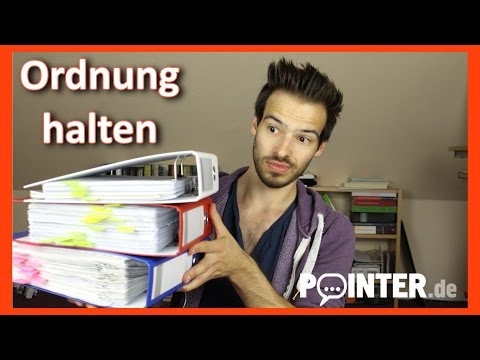 Patrick vloggt - Ordnung halten im Studium