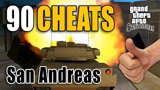GTA San Andreas Cheats (90) [PC]