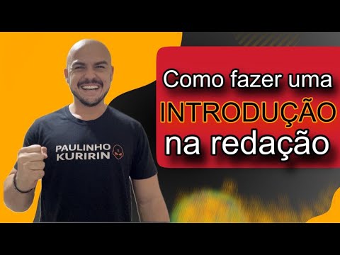 Como fazer uma introdução na redação