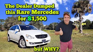 I Bought a $1,500 Mercedes with a Mysterious Engine Issue & Fixed it for $170!