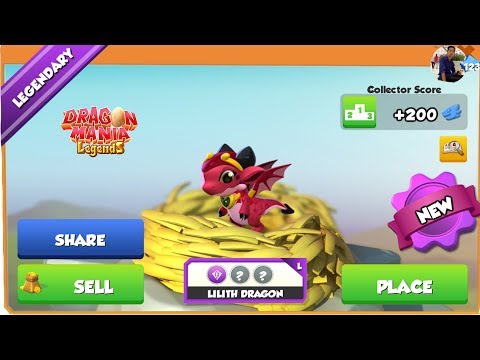 💖Lilith Dragon + Elephant Dragon Hatching!? , Dragon Mania Legends Gameplay Walkthrough Part 1441HD