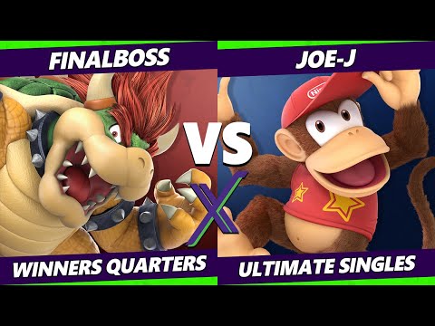 S@X 422 Winners Quarters - FinaLBoss (Bowser) Vs. Joe-J (Diddy Kong) Smash Ultimate - SSBU