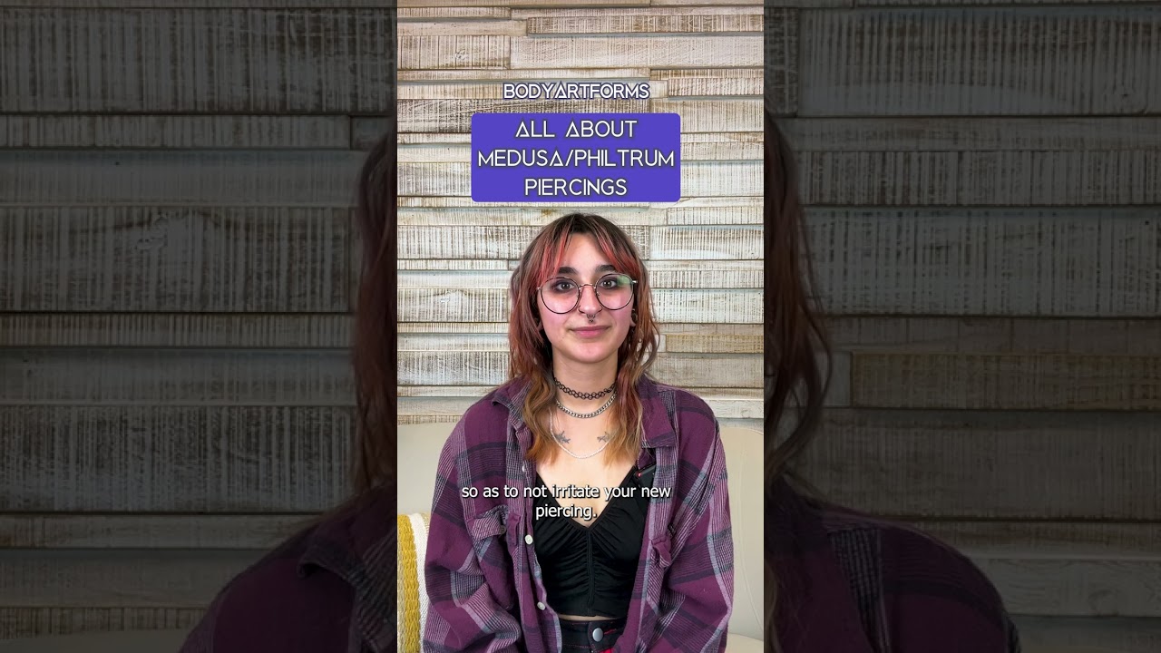 All About the Philtrum / Medusa Piercing