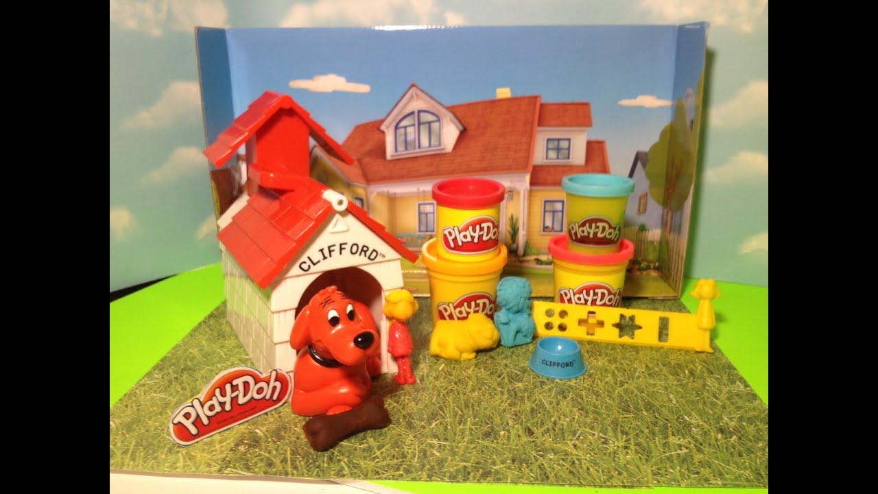 Watch video PLAY-DOH Clifford Playset Clifford the Big Red Dog Tutorial Now PLAY-DOH Clifford Playset Clifford the Big Red Dog Tutorial