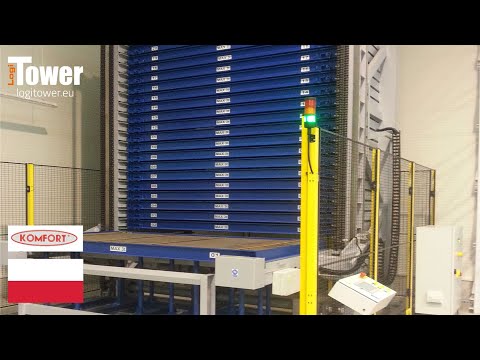 LOGITOWER: KOMFORT - bezpieczny automatyczny magazyn blach