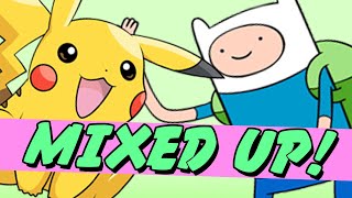 Pikachu blandet med Finn