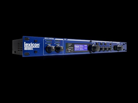 Lexicon MX400XL Dual Stereo / Surround Reverb Effects Processor 2010s - Blue image 13
