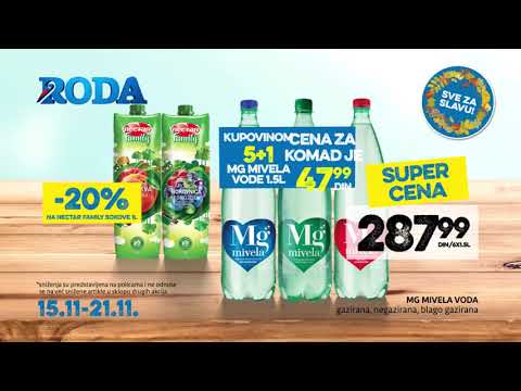 Roda I Sve za slavu 15.11 - 21.11.2018.