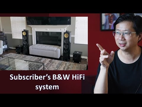 B&W 804 D2 Saad's Hifi and  home theater room tour