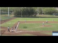 Ekolu pitching during Baldwin tournament