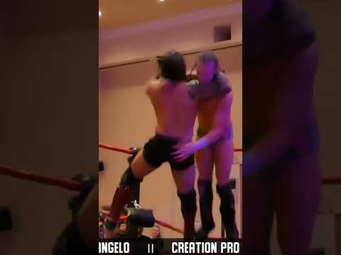 Nico Angelo vs Connor Mills | Creation Pro Wrestling | Full Match Link in Description!
