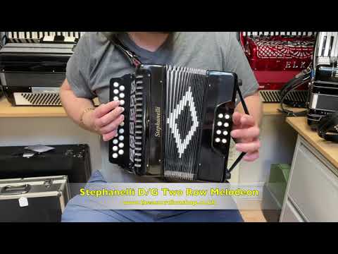 Stephanelli D/G Two Row Melodeon
