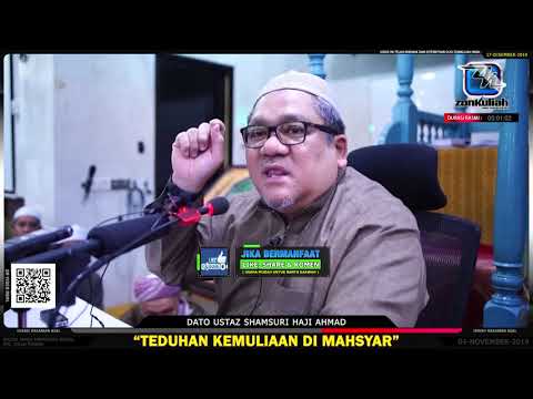 TAZKIRAH : Hebatnya Orang Yang Bersahabat Kerana Allah - Ustaz Shamsuri Haji Ahmad